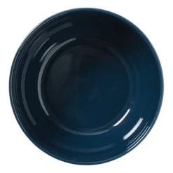 Hugo Kennis schaal - blauw/wit - ø12 cm