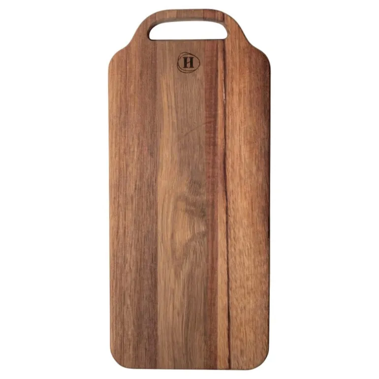 Hugo Kennis serveerplank - acaciahout - 31.5x14x1.8 cm