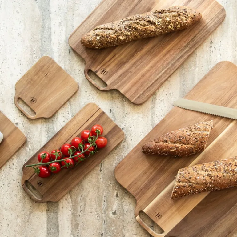 Hugo Kennis serveerplank - acaciahout - 31.5x14x1.8 cm