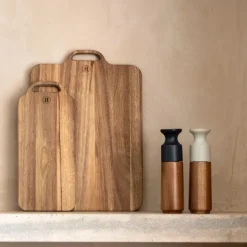 Hugo Kennis serveerplank - acaciahout - 31.5x14x1.8 cm