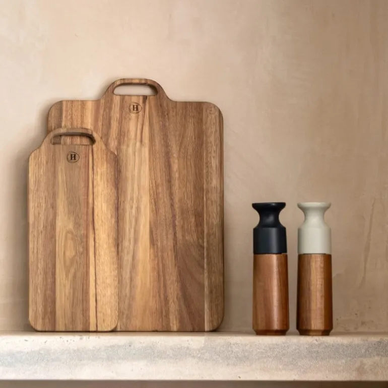 Hugo Kennis serveerplank - acaciahout - 31.5x14x1.8 cm