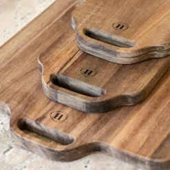 Hugo Kennis serveerplank - acaciahout - 31.5x14x1.8 cm