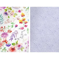Inpakpapier bloemen - diverse varianten - 70x200 cm