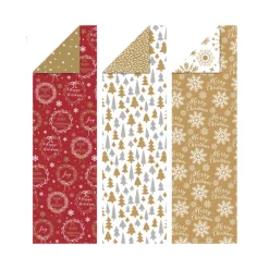 Inpakpapier duo color - multikleur - 70x200 cm