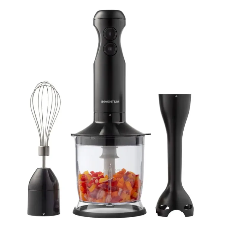 Inventum 3-in-1 staafmixer MX350B - zwart