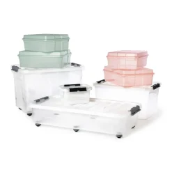 Iris clearbox - 10 liter - roze