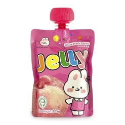 Jelly white peach - 105 gram