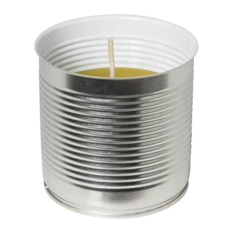 Kaars in blik - diverse varianten - 8.7x8.5 cm