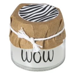 Kaars in glazen potje - diverse varianten - ø4.2x4 cm