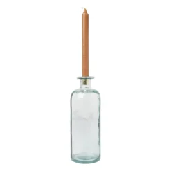 Kaarsenhouder voor fles - goud - ø5x2.6 cm