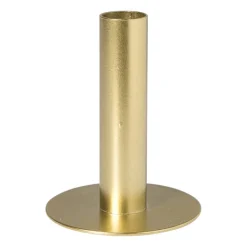 Kandelaar hoog - goud - ø8x10 cm