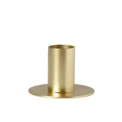Kandelaar laag - goud - ø6x4 cm