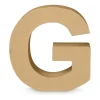 Kartonnen letter G
