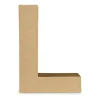 Kartonnen letter L
