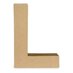 Kartonnen letter L