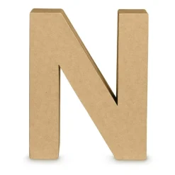 Kartonnen letter N