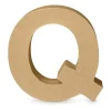 Kartonnen letter Q