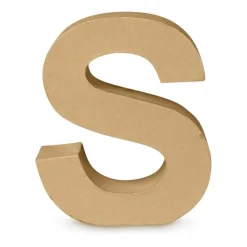 Kartonnen letter S