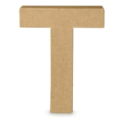 Kartonnen letter T