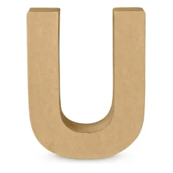 Kartonnen letter U
