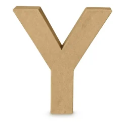 Kartonnen letter Y