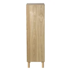 Kast Japandi smal - bruin - 145x40x33 cm