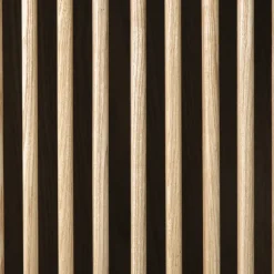 Kast Japandi smal - bruin - 145x40x33 cm