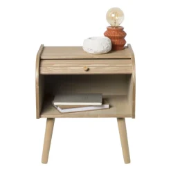 Kastje Uppsala met roldeur - naturel - 45x40x34 cm