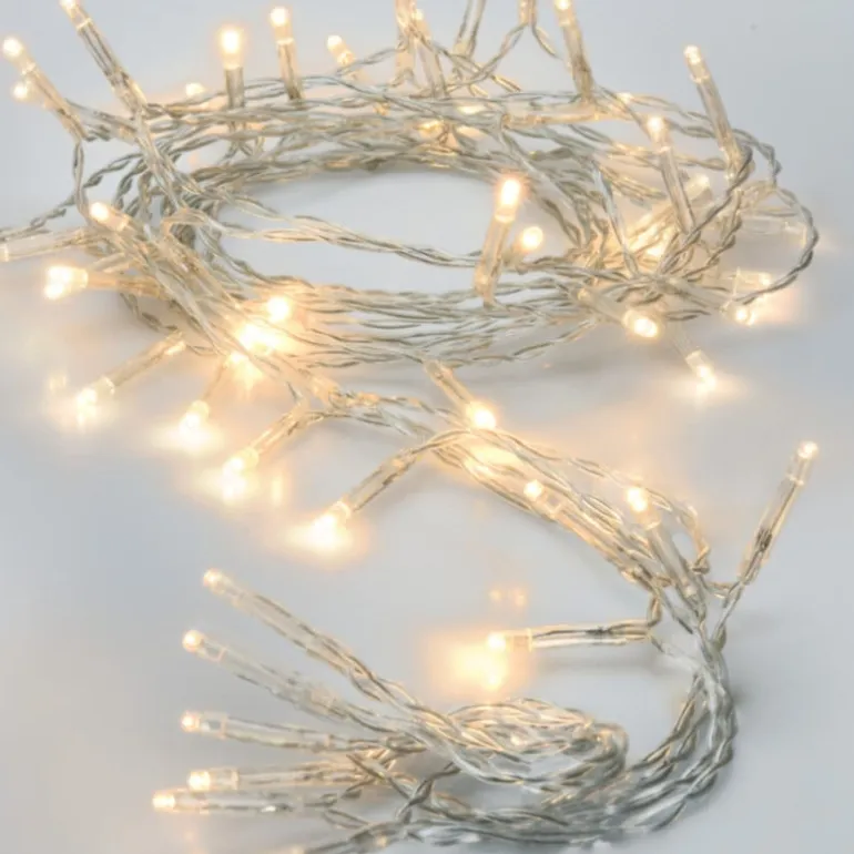 Kerst LED lampjes - warm wit - 20 lampjes - 2 meter