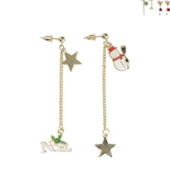 Kerst oorbellen - diverse varianten