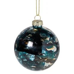 Kerstbal bleeding - blauw