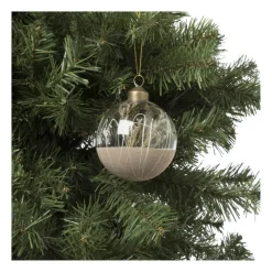 Kerstbal droogbloem - diverse varianten - Ø8 cm