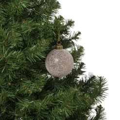 Kerstbal frozen - bruin