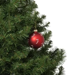 Kerstbal zuurstok - rood