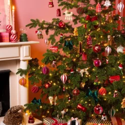 Kerstbal zuurstok - rood