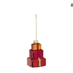 Kersthanger cadeautjes - diverse varianten - 9.8x5.5x5 cm