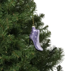 Kersthanger hak - roze - 10.2x9x3.3 cm