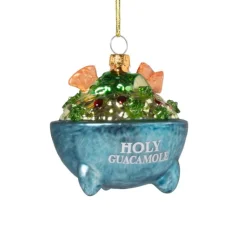 Kersthanger holy guacemole - glas - 10x10.1x9.2