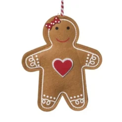 Kersthanger koekmannetje - diverse varianten - 10.5x9.5x1 cm