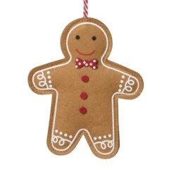 Kersthanger koekmannetje - diverse varianten - 10.5x9.5x1 cm