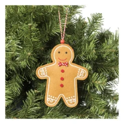 Kersthanger koekmannetje - diverse varianten - 10.5x9.5x1 cm