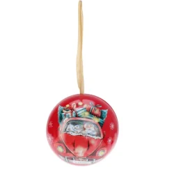 Kersthanger voorraadblik - diverse varianten - ø7.5 cm