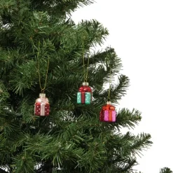 Kersthangers mini - cadeautjes - set van 3