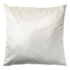 Kerstkussen skiën - beige/multikleur - 45x45 cm