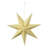 Kerstster clashing colours - geel - 60 cm
