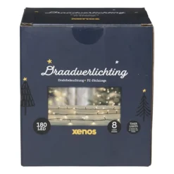 Kerstverlichting LED - warm wit - 180 lampjes - 13.5 meter