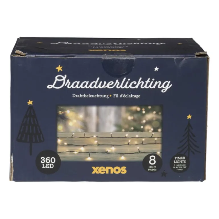 Kerstverlichting LED - warm wit - 360 lampjes - 27 meter