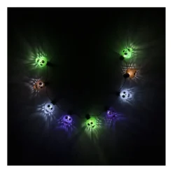 Ketting met lichtjes - skelet - ø44 cm