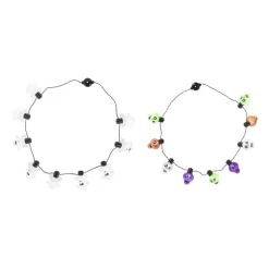 Ketting met lichtjes - skelet - ø44 cm