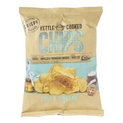 Kettle Cooked Chips - Salt & Vinegar - 150 gram